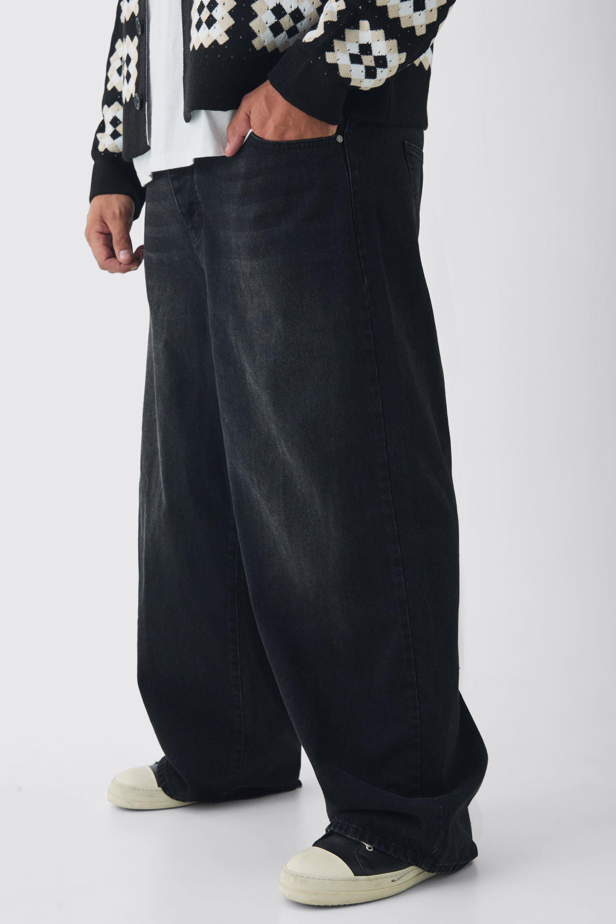 Trippie Redd Extreme Baggy Rigid Zip Off Leg Denim Jeans Trippie Redd Extreme Baggy Rigid Zip Off Leg Denim Jeans